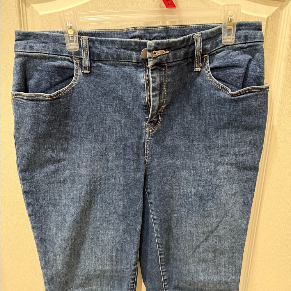 Chico’s Perfect Stretch Girlfriend Slim Leg Women's Jeans 1.5R